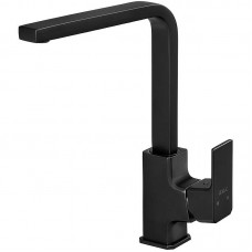 Смеситель для кухни E.C.A. Tiera 102118123C1EX однорычажный черный матовый Смеситель для кухни E.C.A. Tiera 102118123C1EX однорычажный черный матовый